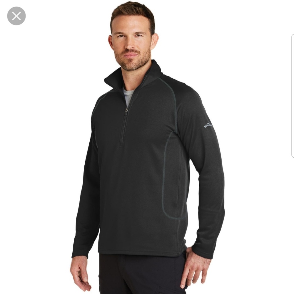 Eddie bauer half zip base layer fleece
